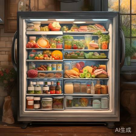 冰箱歌谣,美食垂涎,四季生活。