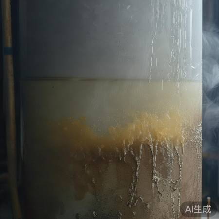 热水器久未清洗，水垢积存影响加
