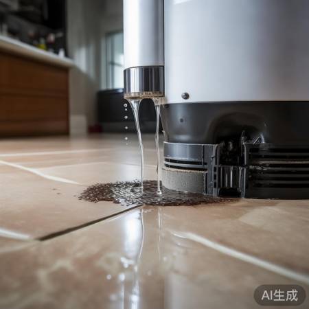 恒温热水器漏水:密封圈老化,连