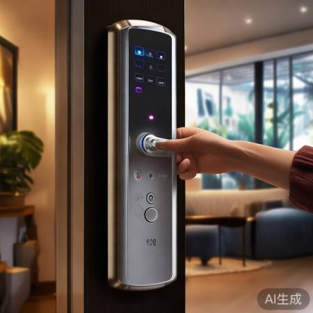 “tanalk指纹锁,多解锁方