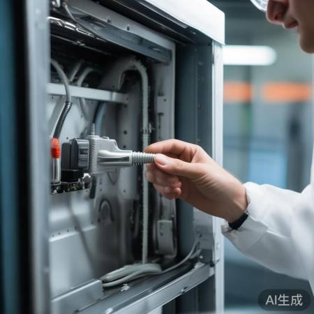 拆螺丝取开关,慎拉线。
