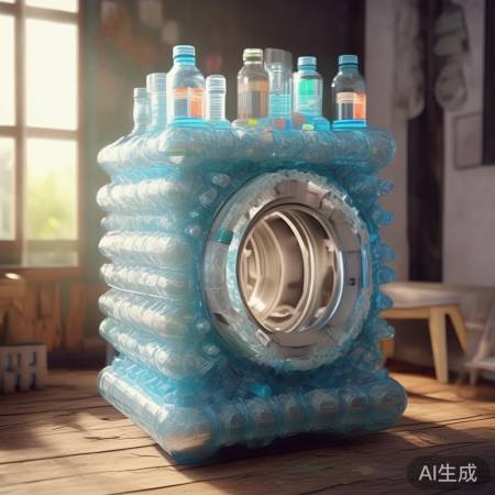 简易塑料瓶洗衣机,环保行动!