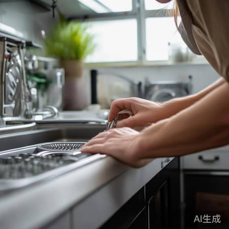 洗衣机排水声大,调整拉簧或换新