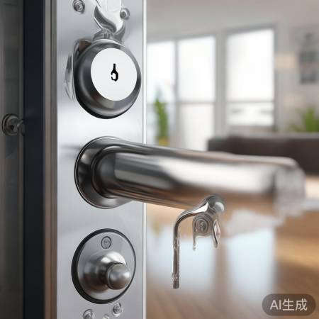 指纹锁清洁,机械锁上油