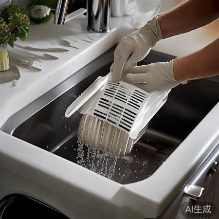 洗衣机滤网清洗步骤