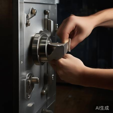 机械锁开法简单
