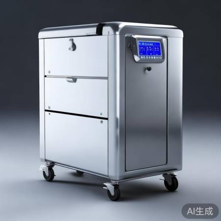 时尚消毒柜,多功能便捷推车