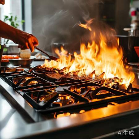 单灶猛火,烹饪高效