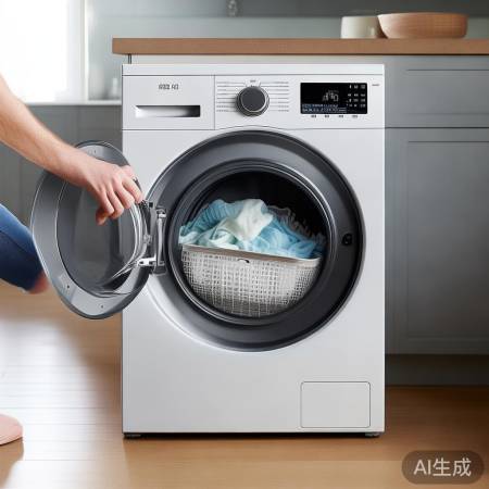 大容量洗衣机,中途添衣方便