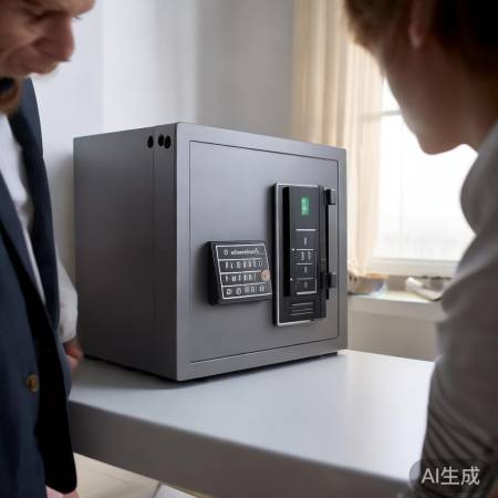 保险柜设密码,定期更换,遇问题