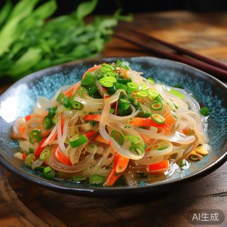 凉拌海蜇,夏日清爽佳肴