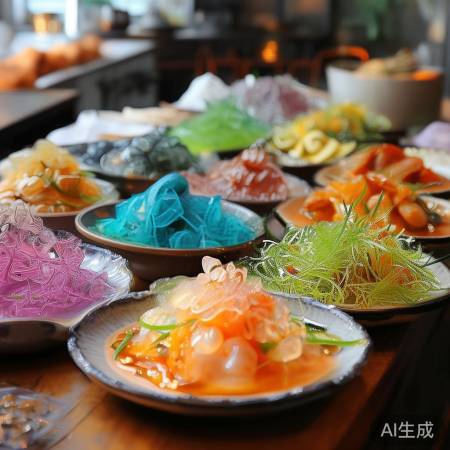 多样海蜇食法,自调口味