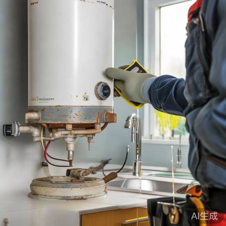 定期检查热水器，防水质变黄。