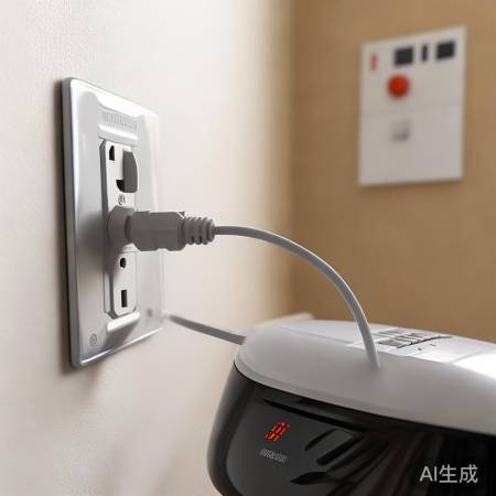 检查热水器电源插头