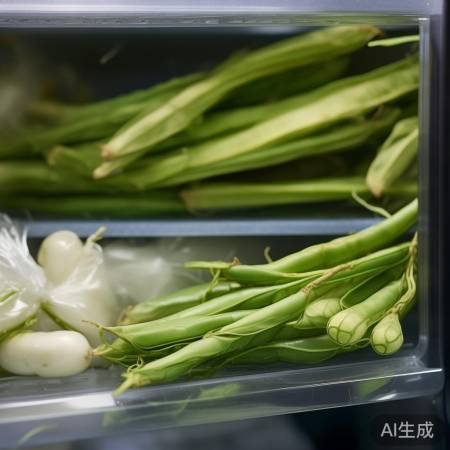 “蚕豆叶存冰箱,选低温高湿处”
