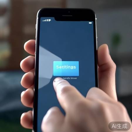 点击手机设置图标