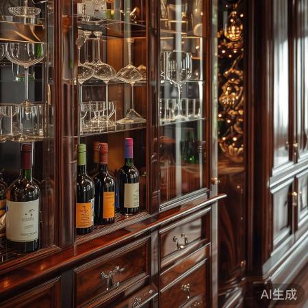 酒柜:实用又个性装饰