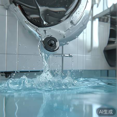 洗衣机排水开关跳动正常