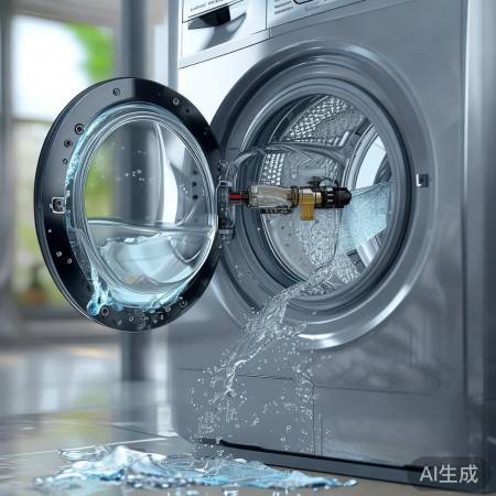 创维洗衣机快排原理:水泵抽水