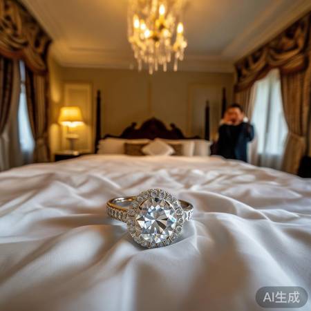 价值8万钻戒酒店失窃，多方回应真相揭晓！