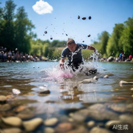 男子打水漂惊呆全球：超1亿网友围观，这到底是怎么回事？