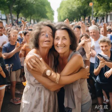 失联30年表姐妹短视频重逢