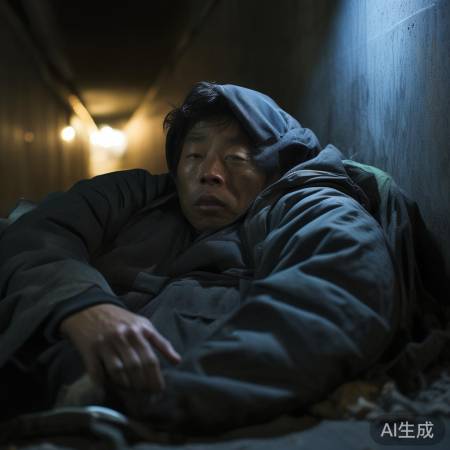 桥洞苦孩子,坚韧不拔
