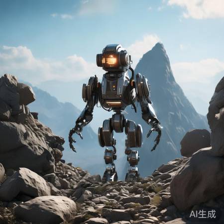 机器人挑战登泰山