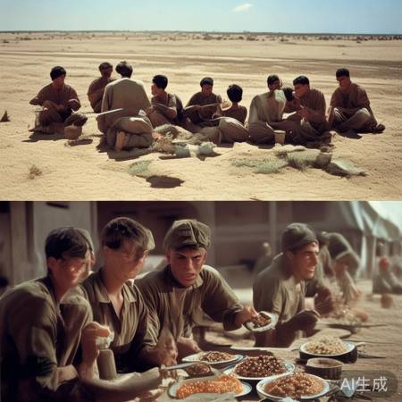 军训生活:苦中作乐