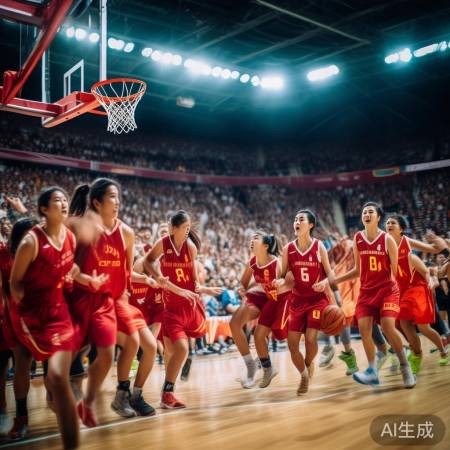 中国女篮印尼大胜，热血沸腾！