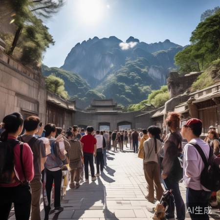 蜀道难背诵吸引游客