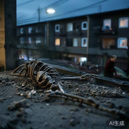 楼顶惊现尸骨？警方回应：住户捏造！