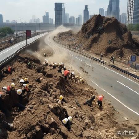贵阳在建环城高速突发土体垮塌，3人不幸遇难！
