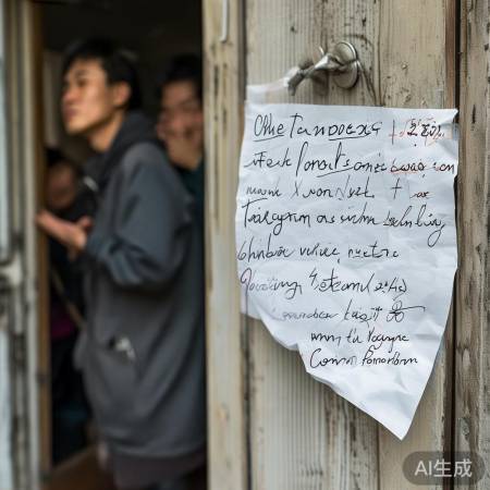 租客神秘离奇：不辞而别留下字条和277元现金？